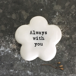 White Flower Token - Always With You