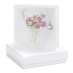 Flower - Boxed Necklace Card