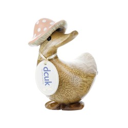 Toadstool Folk Natural Ducky With Hat