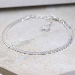 Silver Plated Serpentine Bracelet