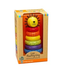 Lion Stacking Ring - Orange Tree Toys
