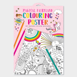 Colouring Posters - Magical Fairy Land