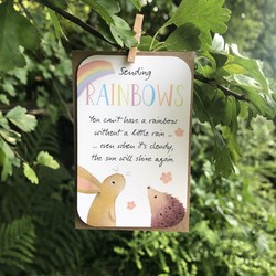 Rainbows Keepsake Card