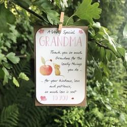 Grandma Keepsake Card