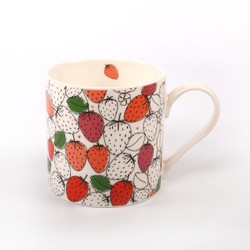 Strawberries - Medium Mug