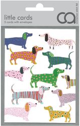 Sausage Dogs Card - Pack of 5