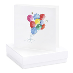 Boxed Earring Card Balloons