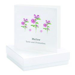 Boxed Earring Card Mallow