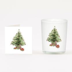 Christmas Boxed Candle & Card