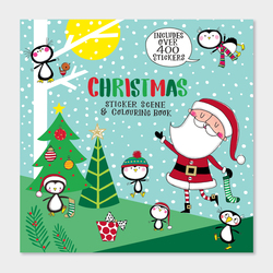 Sticker Scene Books - Christmas