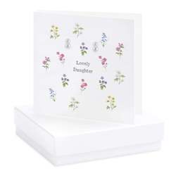 Lovely Daughter - Boxed Jewellery Card