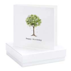 Birthday Tree - Boxed Jewellery Card