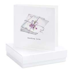 Sending Love - Boxed Jewellery Card