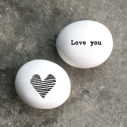 Porcelain Pebble - Love You