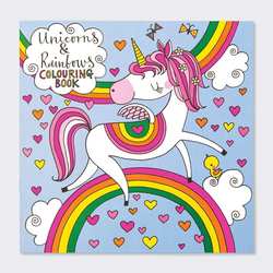 Unicorns & Rainbows Colouring Book