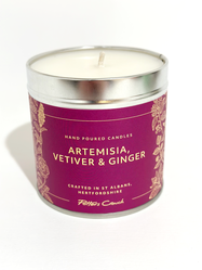 Artemisia, Vetiver & Ginger Scented Candle