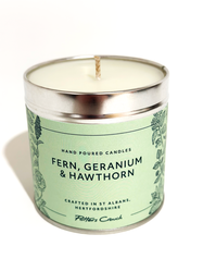 Fern, Geranium & Hawthorn - Candle