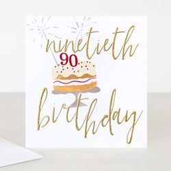 Ninetieth Birthday - Cake