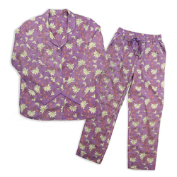 Lavender Spaced Out Floral Long Sleeve Pyjama Set