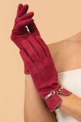 Powder Kylie Gloves - Ruby