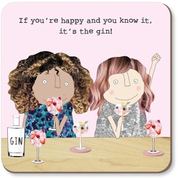 Happy Gin - Coaster