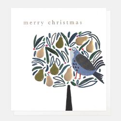 Partridge in a Pear Tree Charity Christmas Card Pack of 8