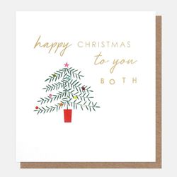 Happy Christmas to you Both - Tree