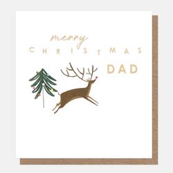 Merry Christmas Dad - Reindeer
