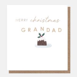 Merry Christmas Grandad - Christmas Pudding