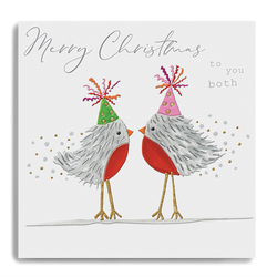 Merry Christmas to You Both - Robins