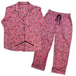 Pink Mix Floral Print Eco Pyjamas