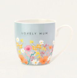 Lovely Mum - Meadow Large Bone China Mug