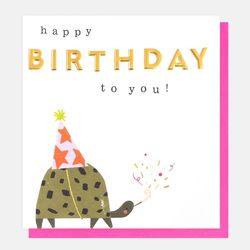 Happy Birthday to You - Party Tortoise