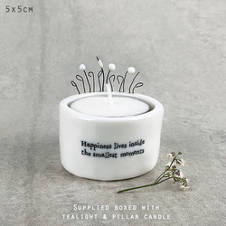 Candle & Tea Light Holder - The Smallest Moments