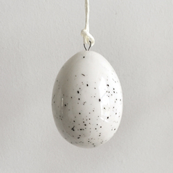 Porcelain Egg - Bird Speckles