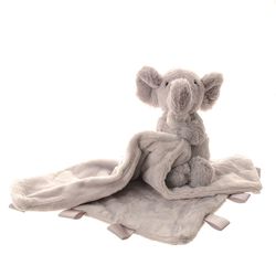 Grey Elephant Comforter Blanket